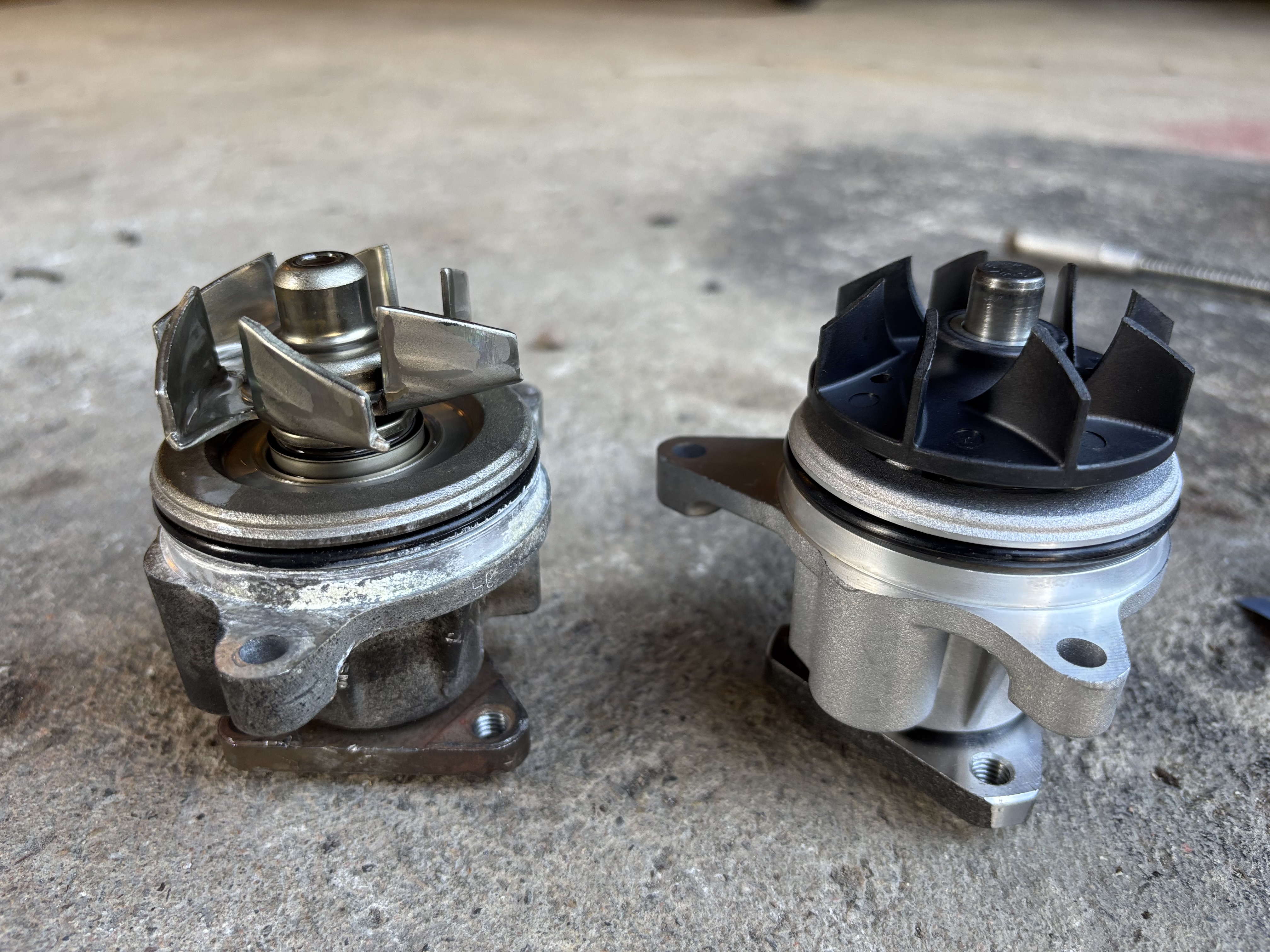 Ecoboost water pump