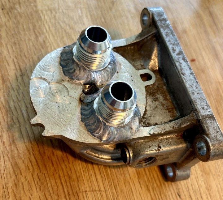 NC external oil cooler
